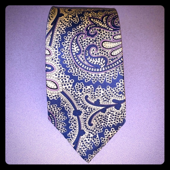 Polo Ralph Lauren Other - Polo Ralph Lauren Silk Paisley Necktie
